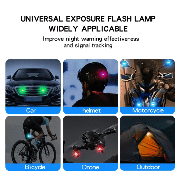Kit Voiture rechargeable à LED sans Fil Haute luminosité – Image 2