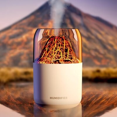 Diffuseur d'arômes Effet  de Volcan Humidificateur