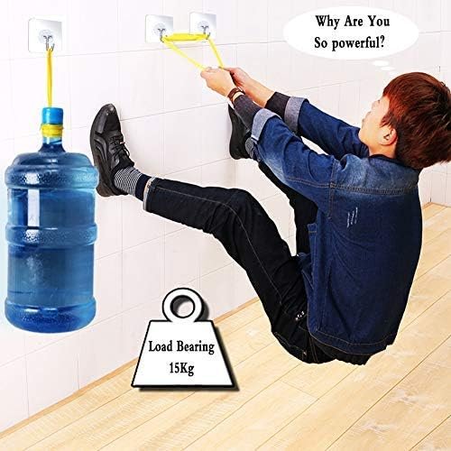 خطافات لاصقة متعددة الاستعمال بدون حفر. – تثبيت قوي 50قطعة – Image 4