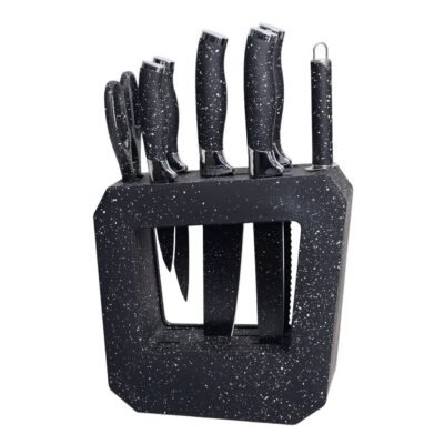 مجموعة أدوات مطبخ مع حامل أنيق