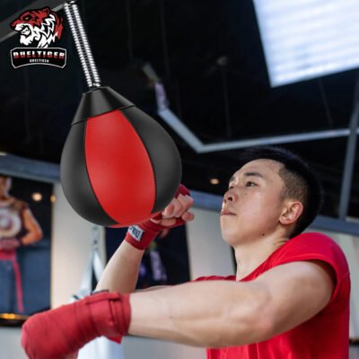 Balle de boxe avec ventouse anti stress