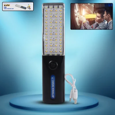 Éclairage LED Portable Rechargeable – Puissant & Pratique