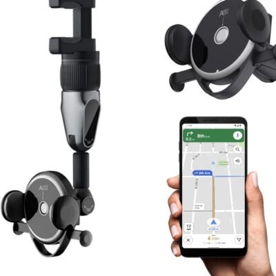 Support de Téléphone de Voiture - Fixation Robuste pour Pare-Brise avec Rotation à 360 Degrés 2