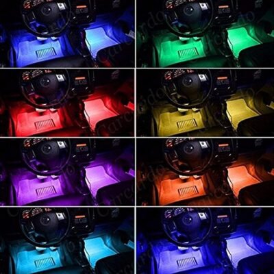 automobile led atmosphere lamp 4pcs