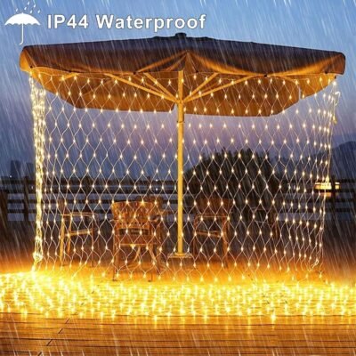 guirlandes lumineuses led filet jaune