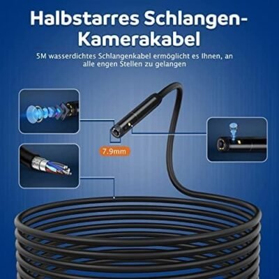 7mm usb micro camera avec cable 7M