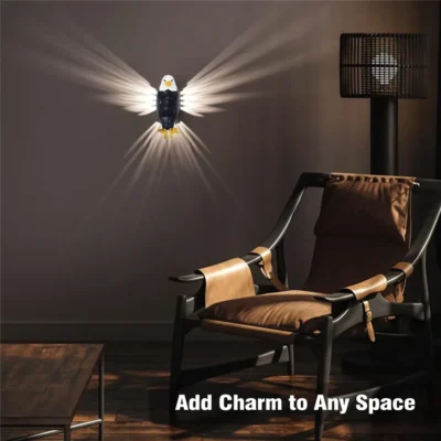 3D EAGLE WALL LIGHT