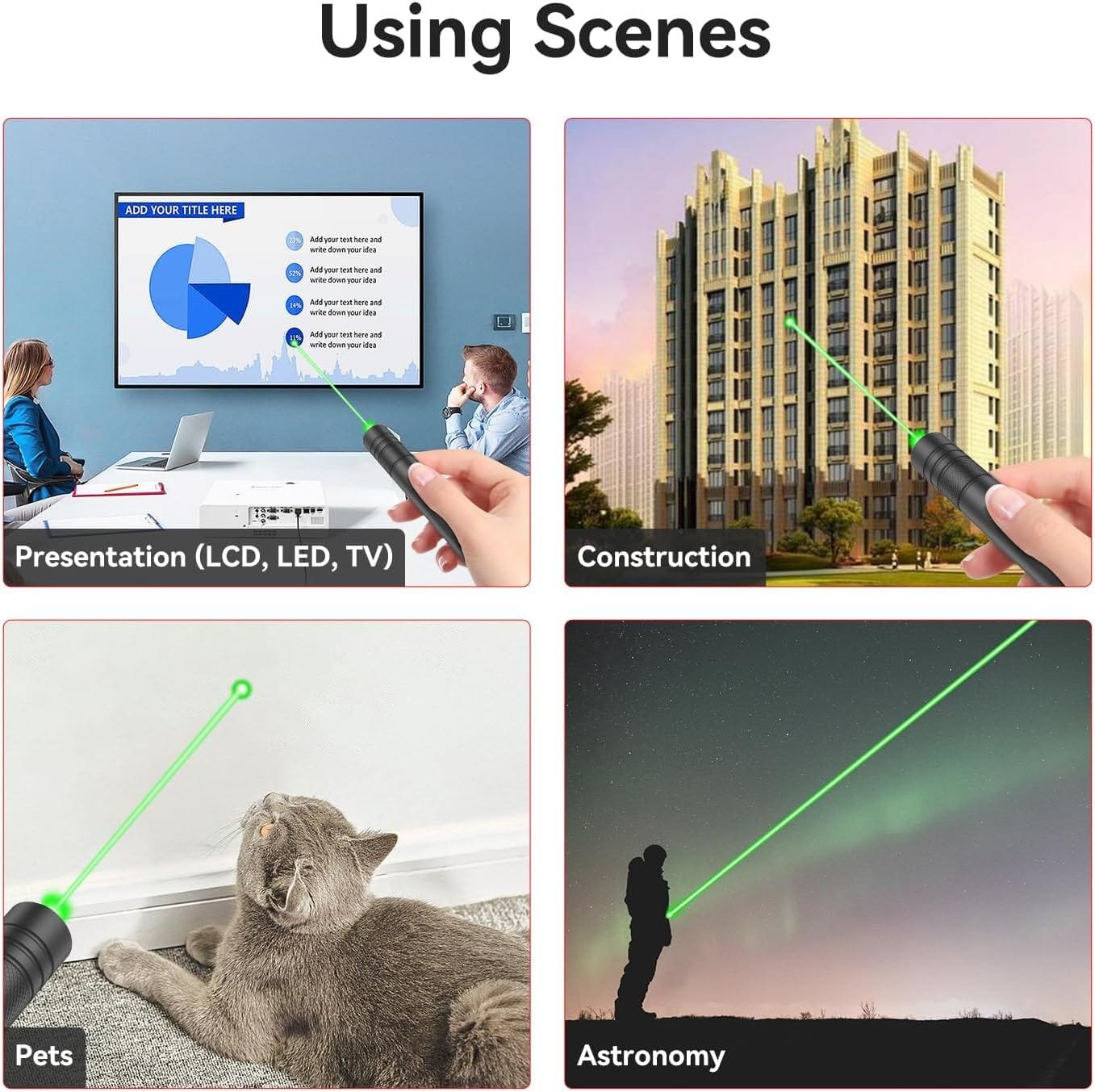 Pack Laser 303 vert complet – Image 3